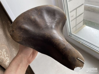 Ретро Кожанная седушка СССР