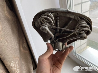 Ретро Кожанная седушка СССР