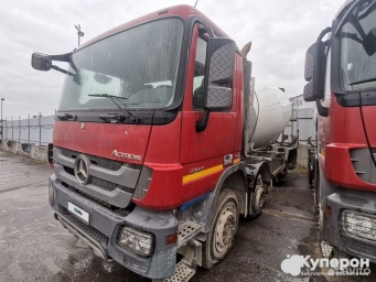 Автобетоносмеситель Mercedes-Benz Actros 4141B, 2019