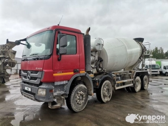 Автобетоносмеситель Mercedes-Benz Actros 4141B, 2019